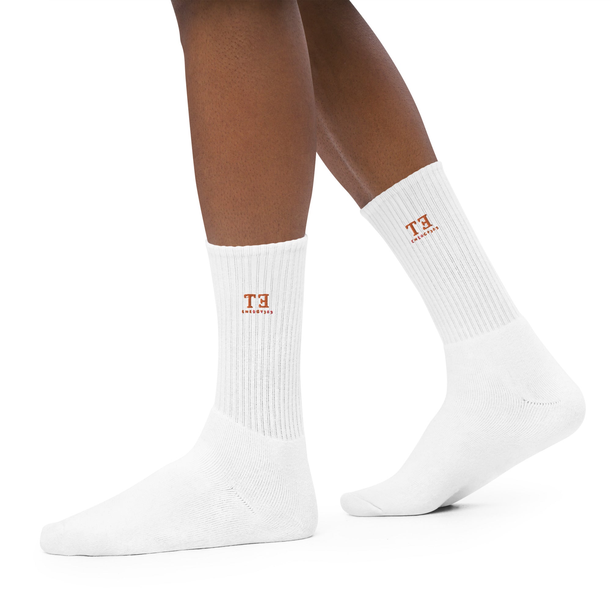 T.E Apparel Embroidered socks