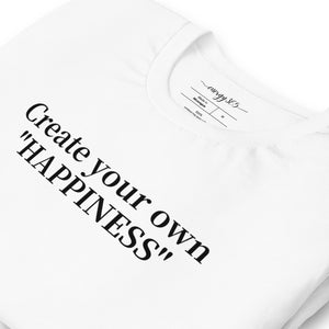 "HAPPINESS" Short-Sleeve T-Shirt
